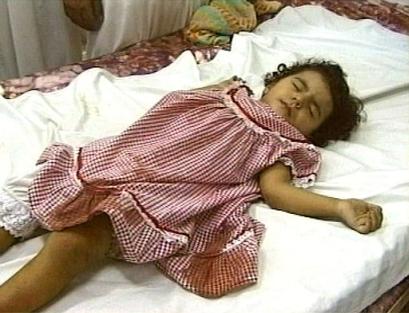 iraq war: injured iraq girl