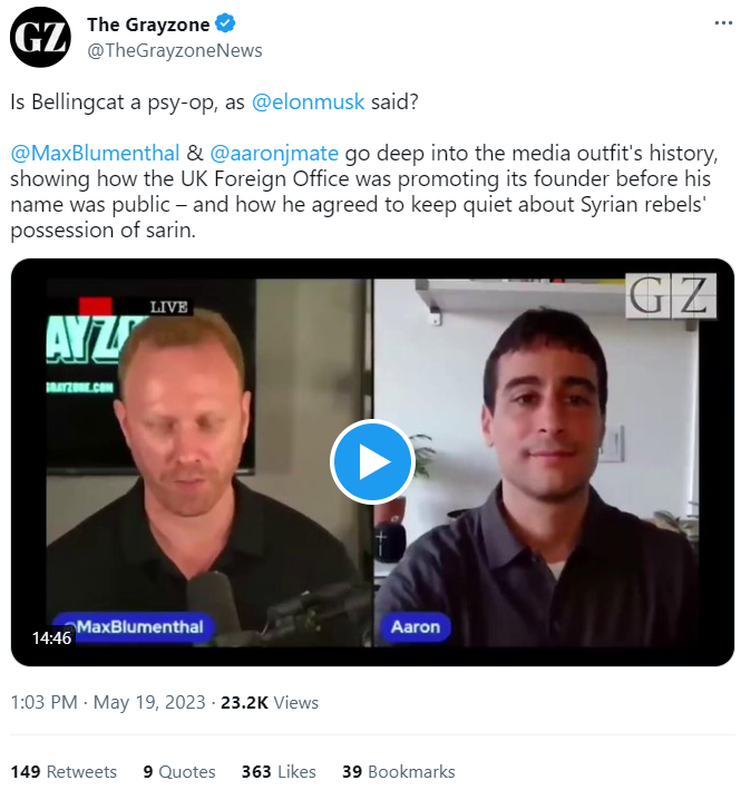 Bellingcat Max Blumenthal 2023-05-19 mXKQ2