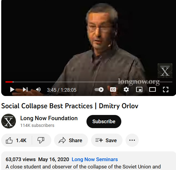 Dmitry Orlov Social Collapse GVqG