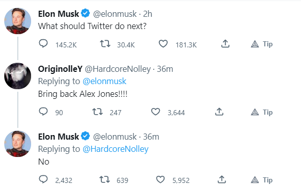 Elon Musk Alex Jones 2022-11-18 kGrSt