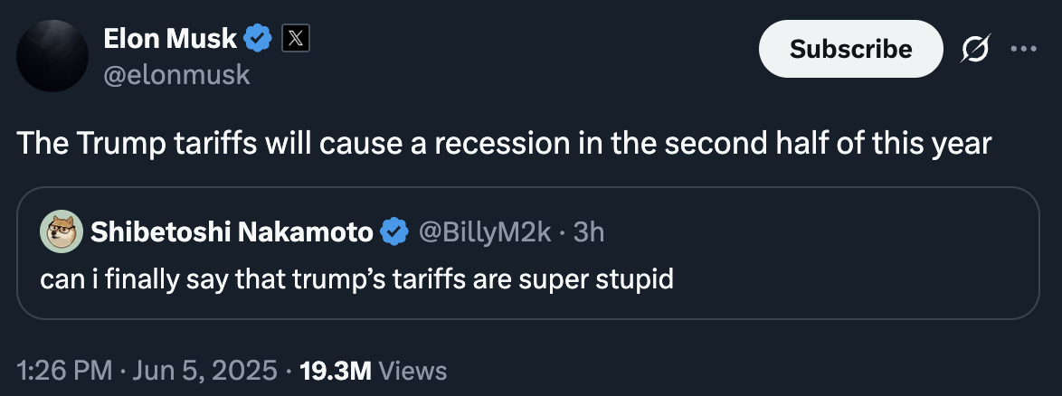 Elon Musk on Trump 2025-06-05 MXWJy