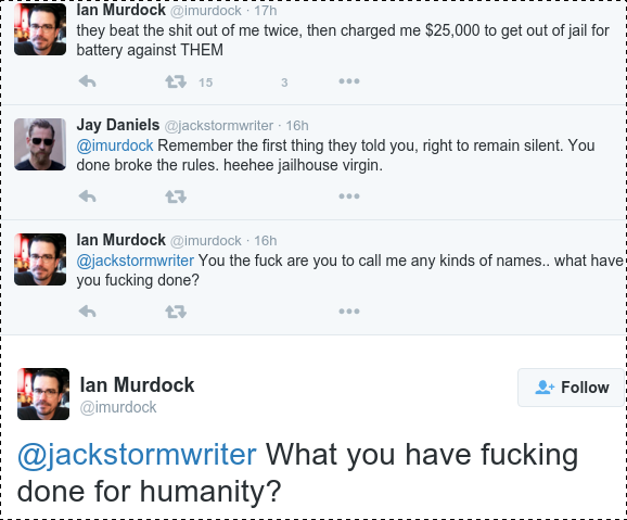 Ian Murdock  Jay Daniels jackstormwriter twitter 1 2015-12-30