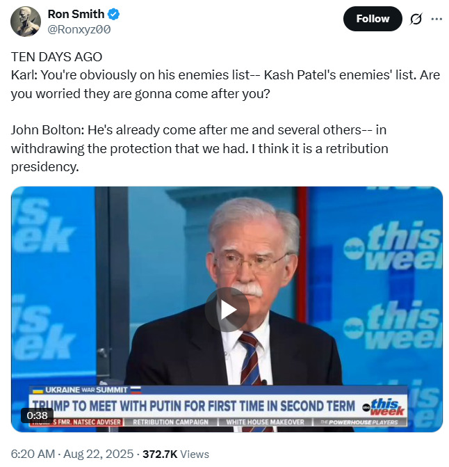 John Bolton 2025-08-22 20620