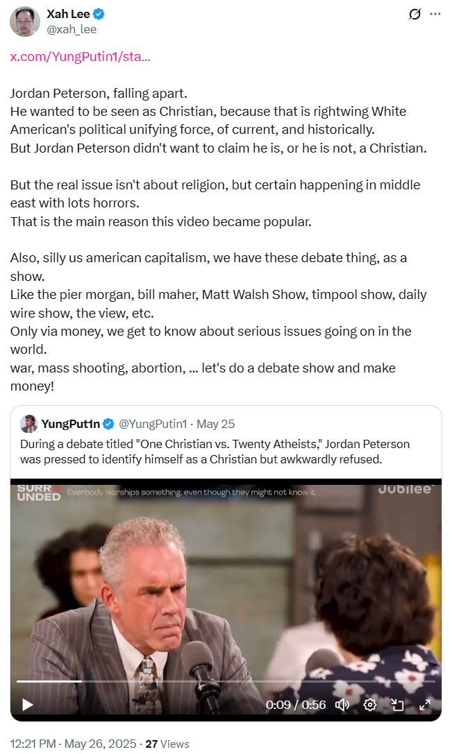 Jordan Peterson christian jubilee 2025-05-26 1e4f1