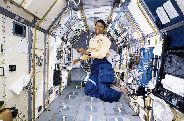 Mae Jemison in space 54251