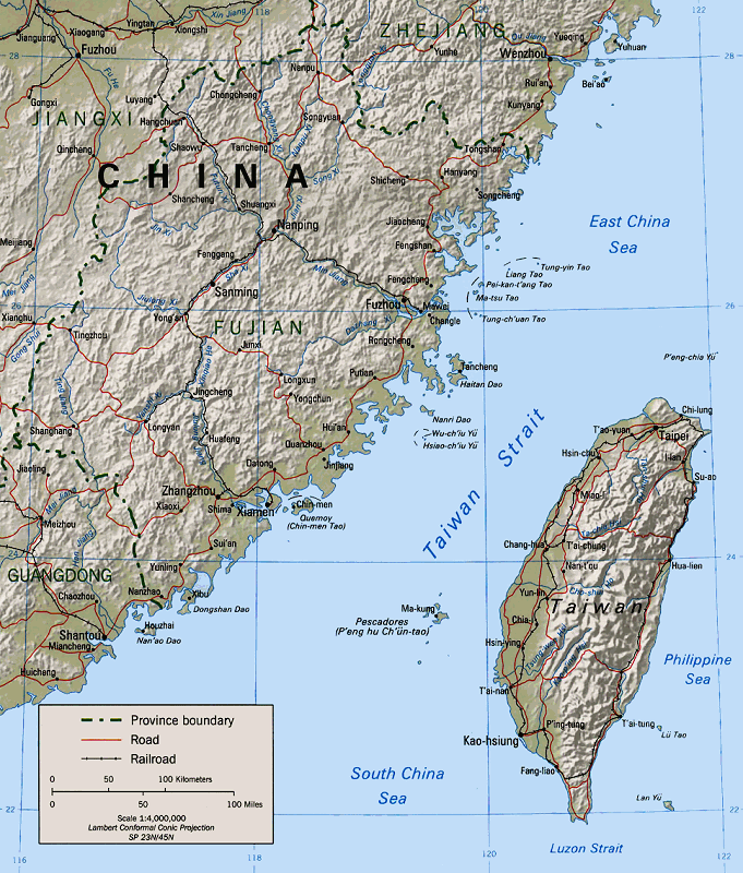 Taiwan Strait rYZD