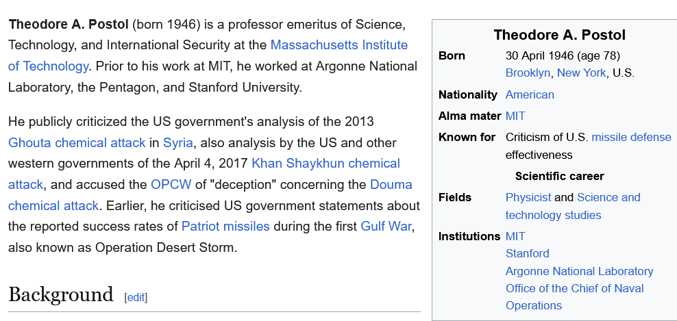 Ted Postol 2024-11-19 172813