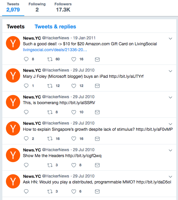 hackernews bot stopped in 2011 2019-01-06 7784a