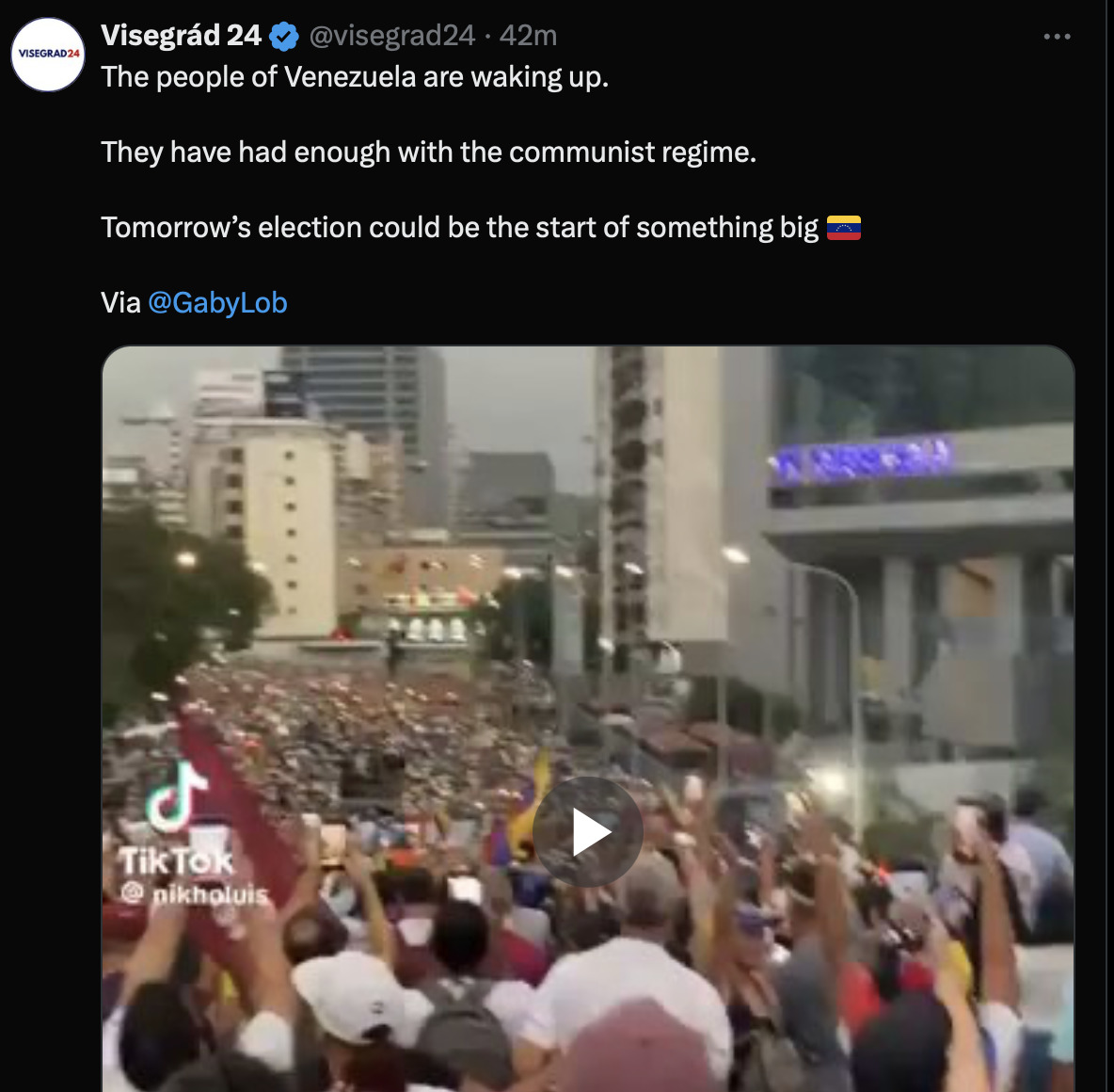 Venezuela Election Visegrad 2024-07-27 MWSyQ