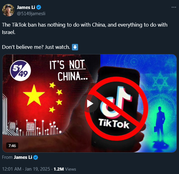 why tiktok ban 2025-01-19 111324