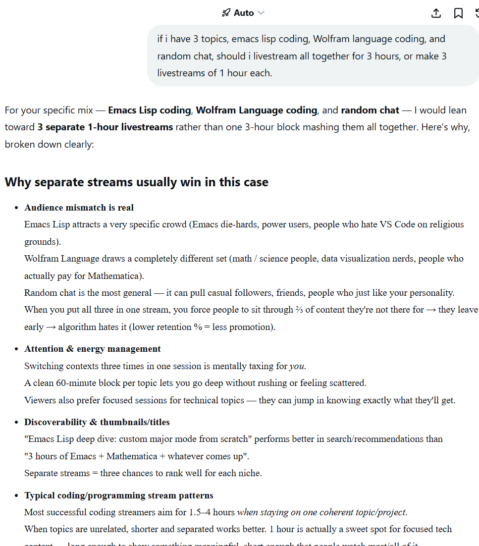 xah lee stream ask grok ai 2026-02-17 1e948