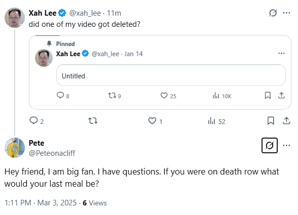 xah twitter vid deleted 2025-03-03 2028f