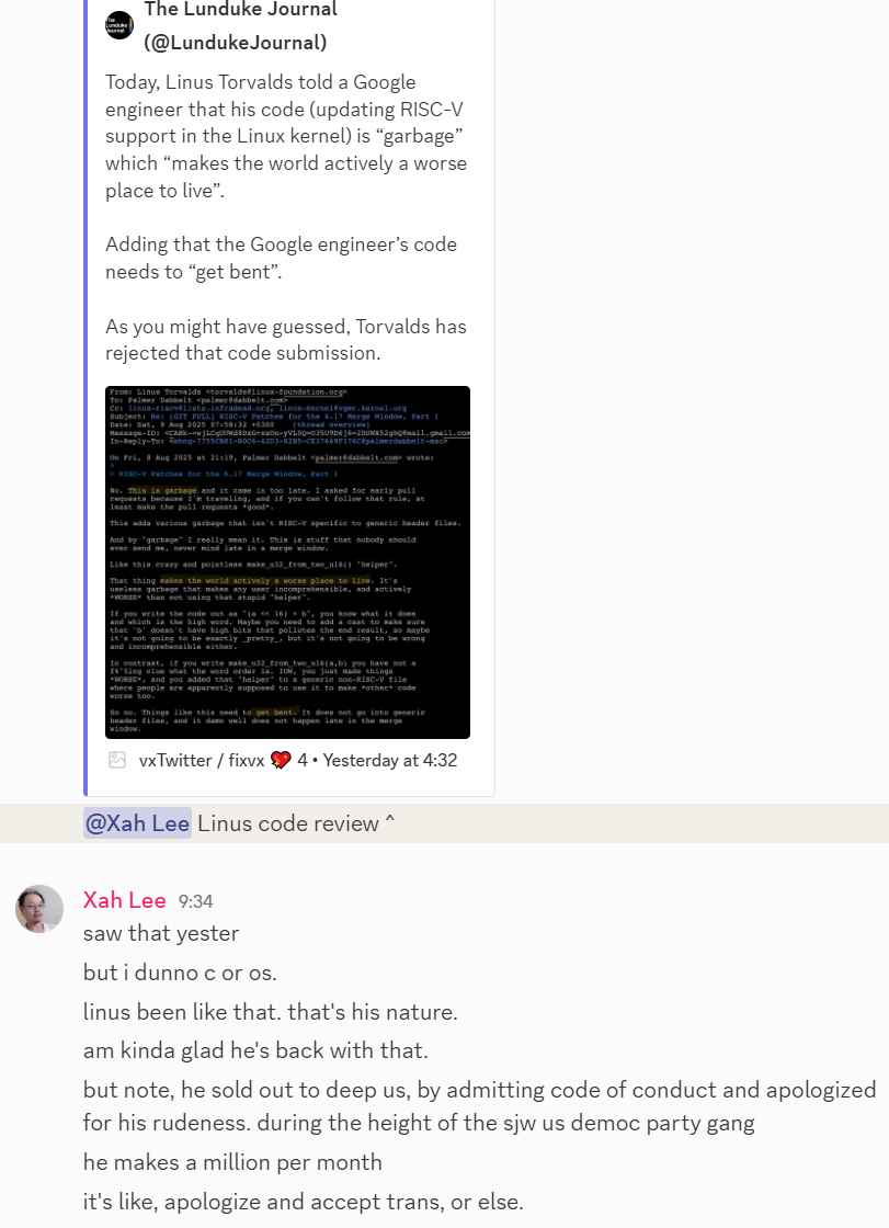 linus swearing 2025-08-10 16db2