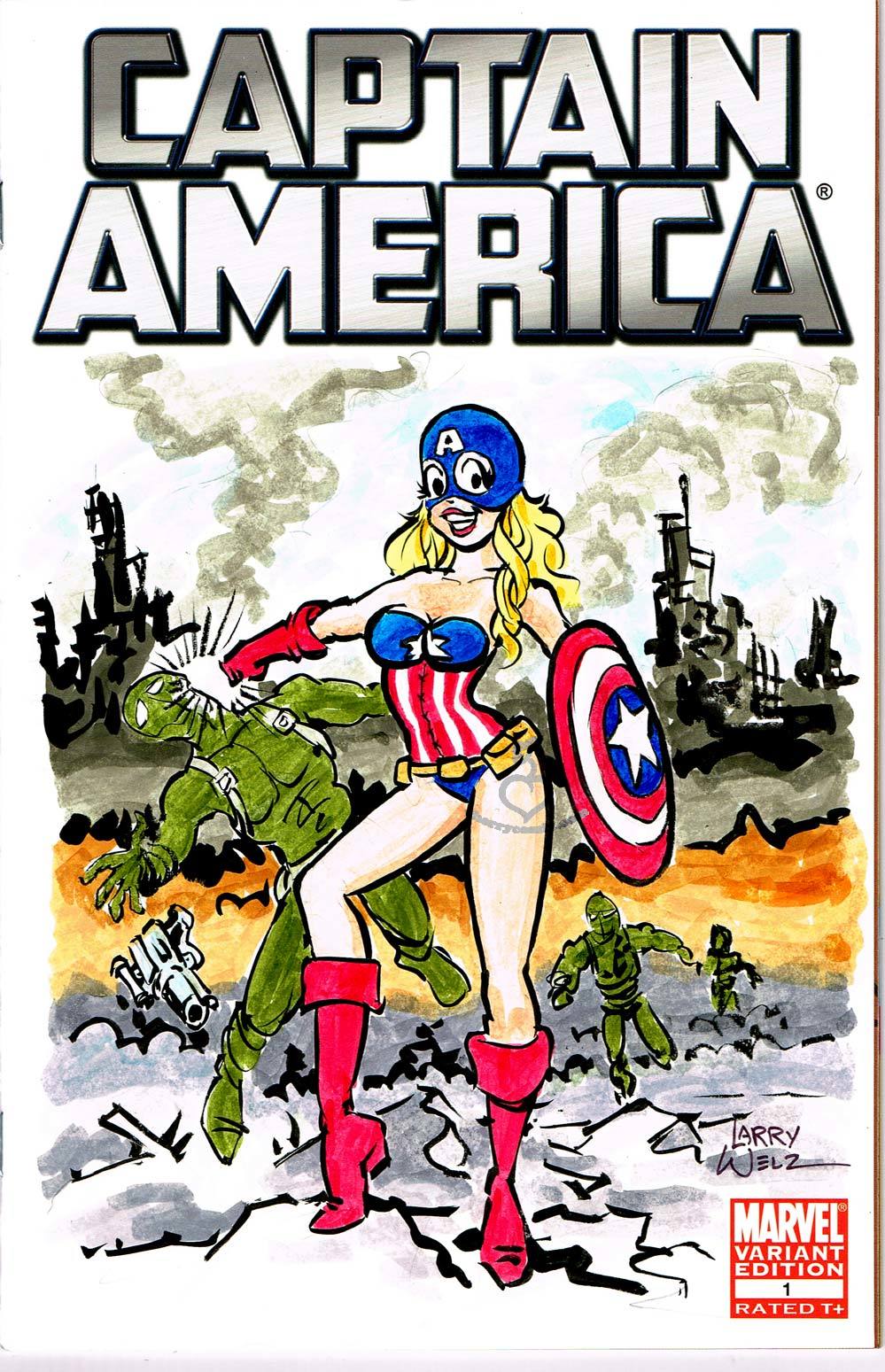 cherry comics captain america 47953