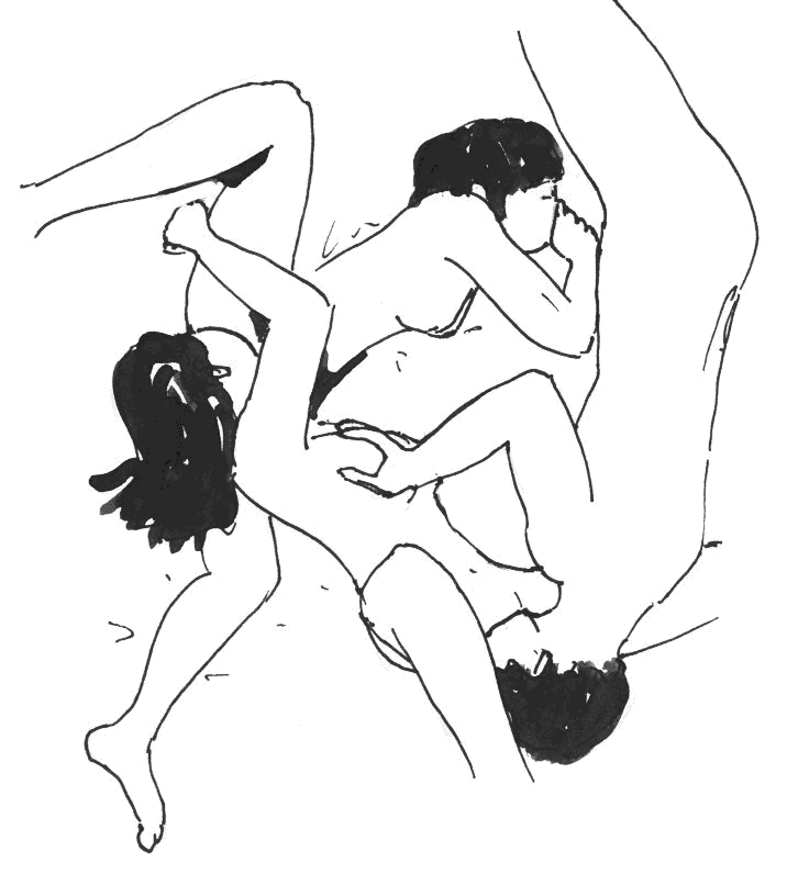 Ffm Threesome Drawing