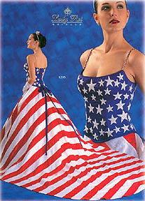flag gown