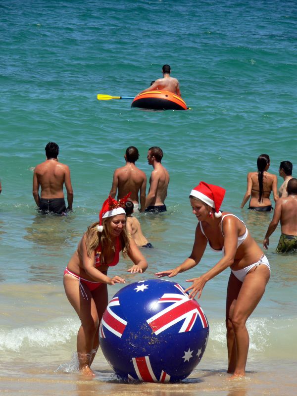 Australian beach ball