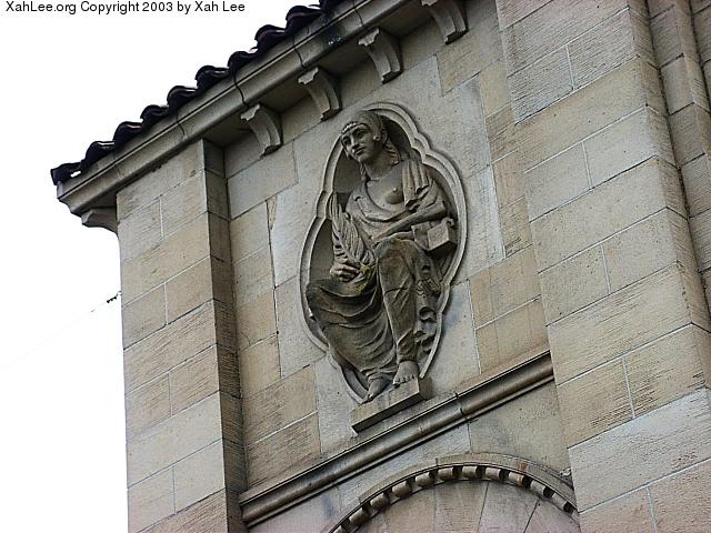 Stanford University gate stature