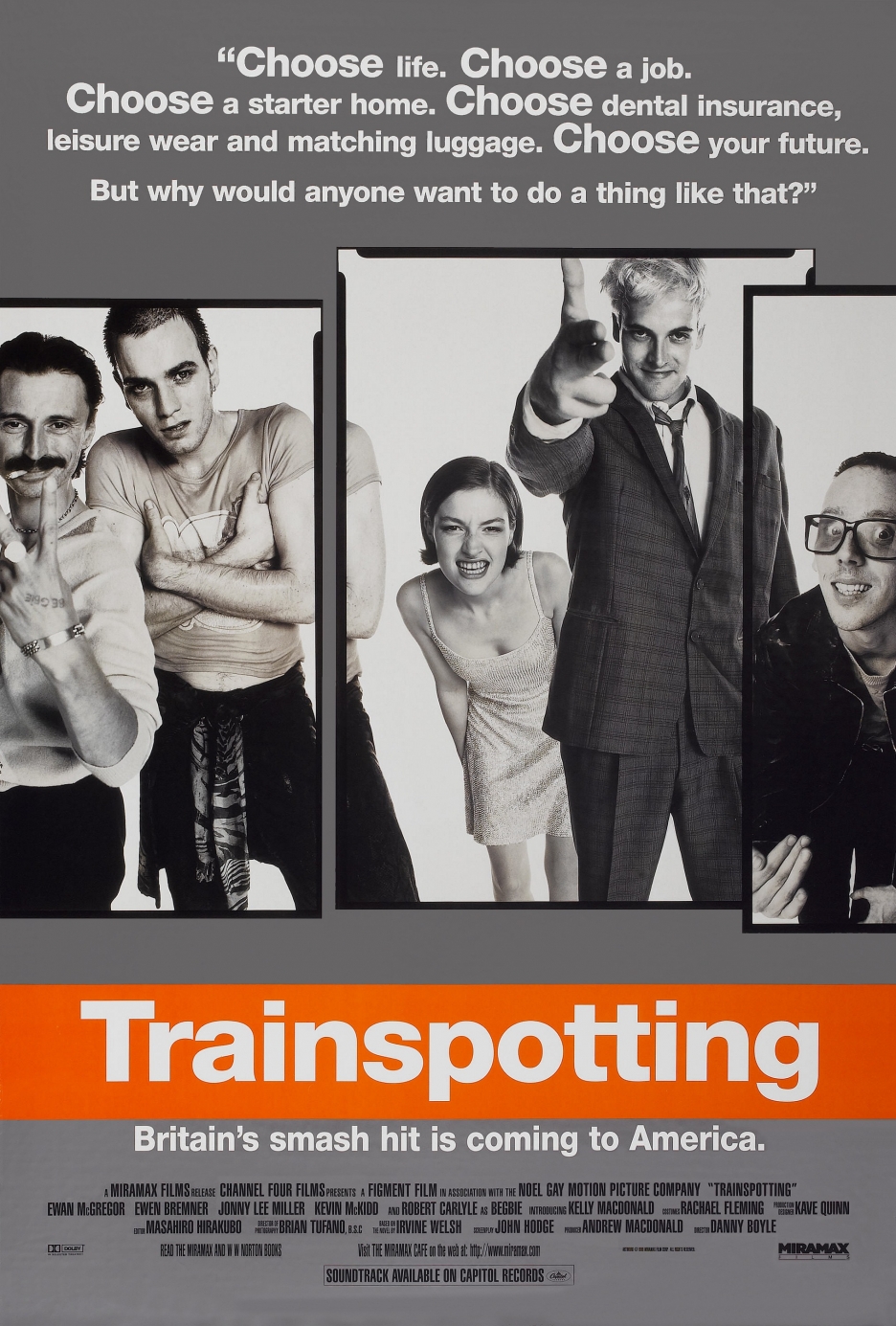 Trainspotting movie poster 1