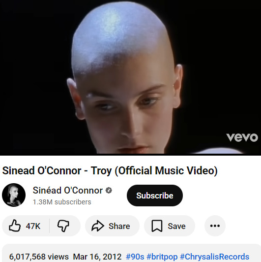 Sinead OConnor Troy 2ac26