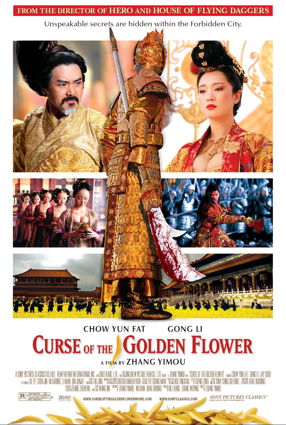 curse of the golden flower poster