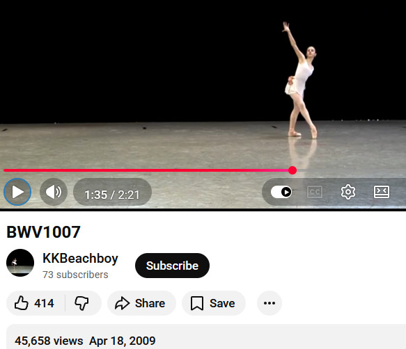 Nicole Ciapponi ballet 2009 2744c