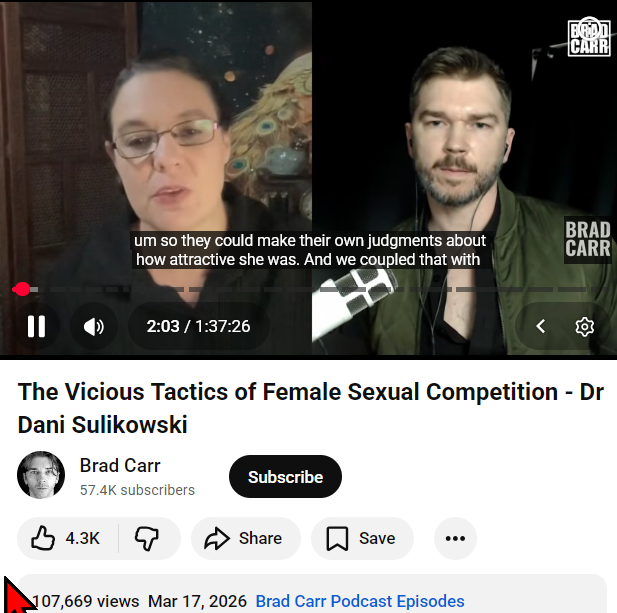Female Sexual Competition Dr Dani Sulikowski 2026