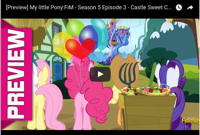 My Little Pony FiM Season 5 Episode 3 Castle Sweet Castle