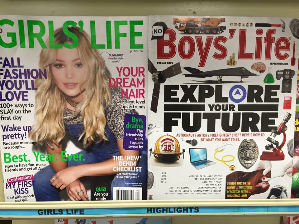girls life vs boys life magazine