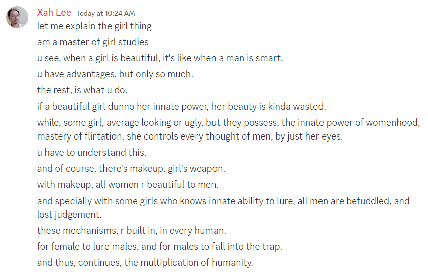 xah on girls 2024-09-12 JVhqV