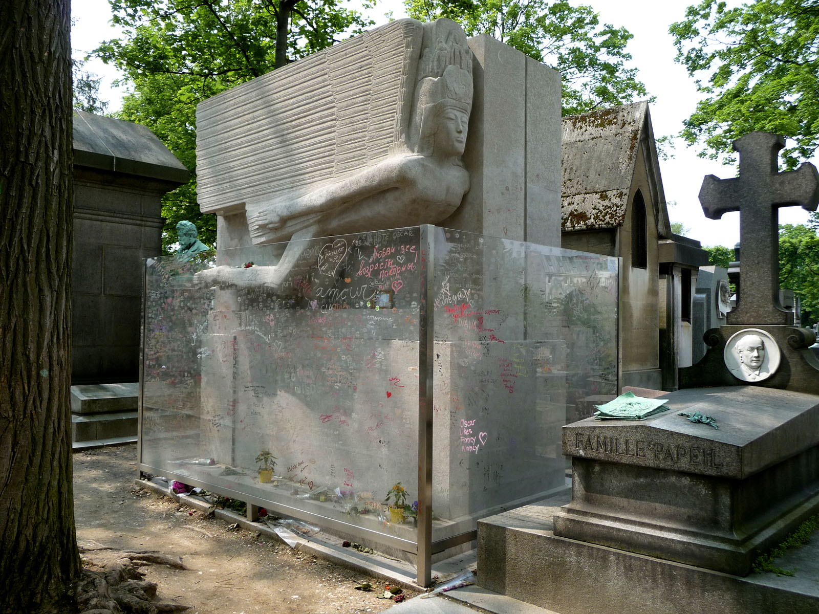 Oscar Wilde tomb 77392