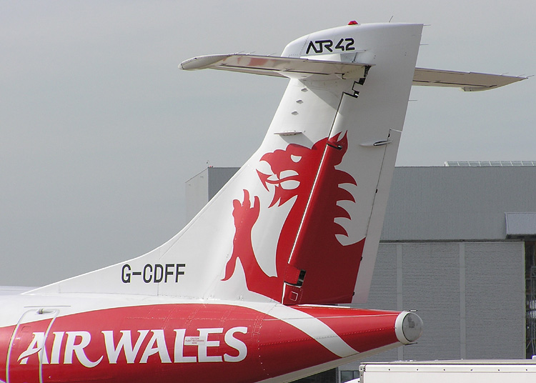 Air Wales airplane tail