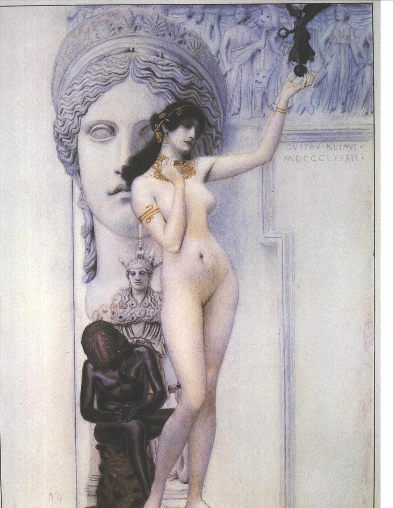 Allegorie der Skulptur  Gustav Klimt cb806
