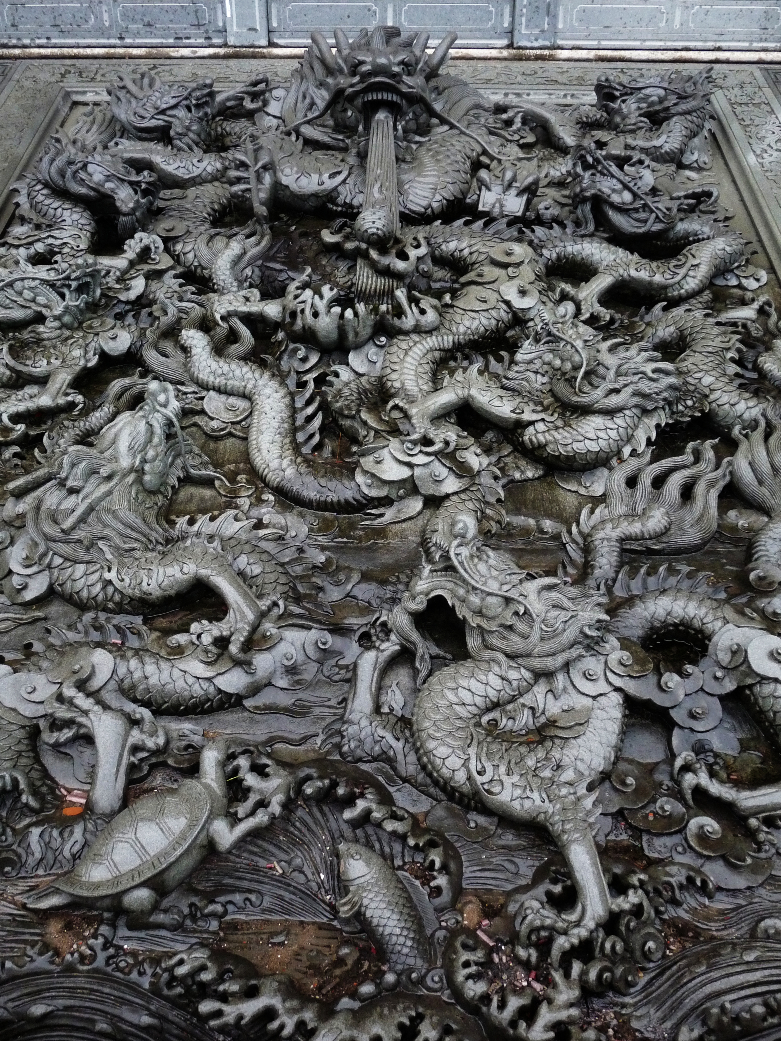 Chinese Dragon relief