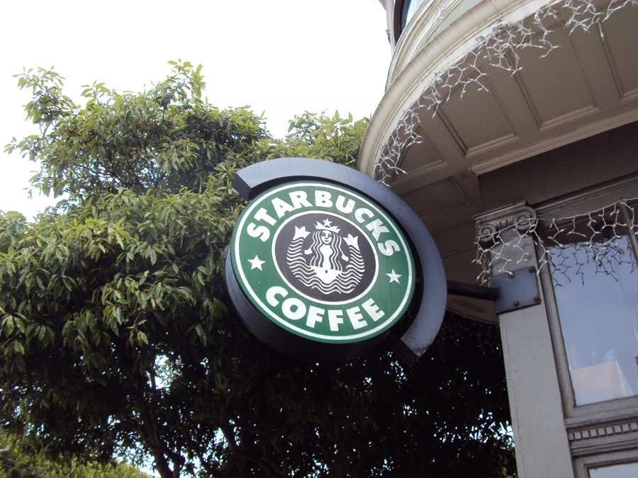 Starbucks store 509 logo at 1899 Union st SF CA USA 99299