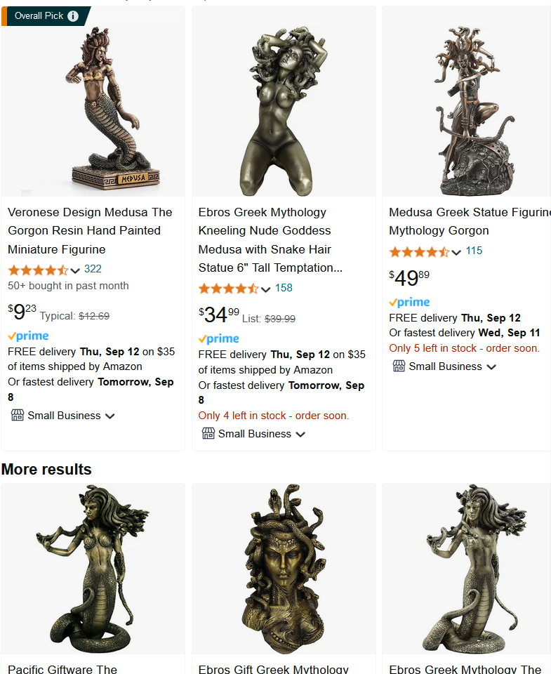 medusa statue 2024-09-07