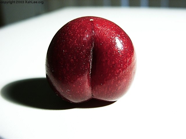 a red cherry