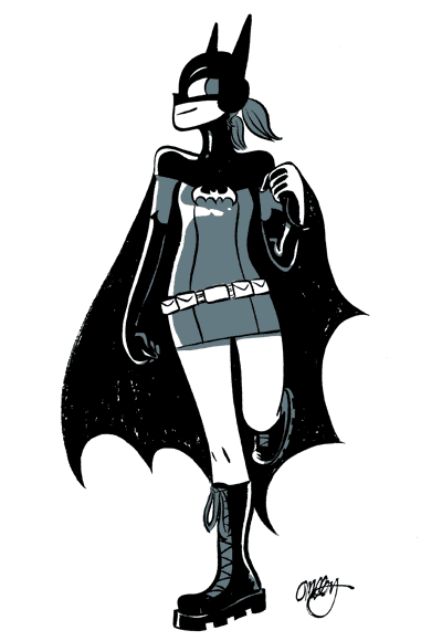 batgirl by Bryan Lee OMalley