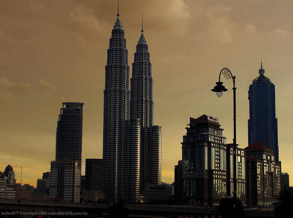 Petronas towers eve