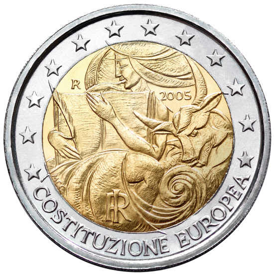 commemorative coin Italy 2005