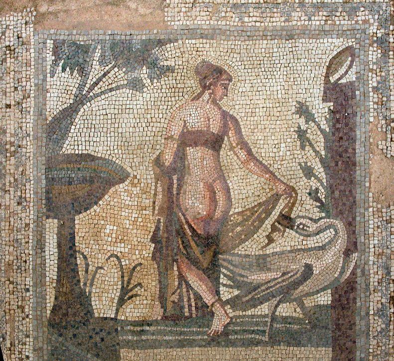 leda swan-mosaic Paphos 2-s